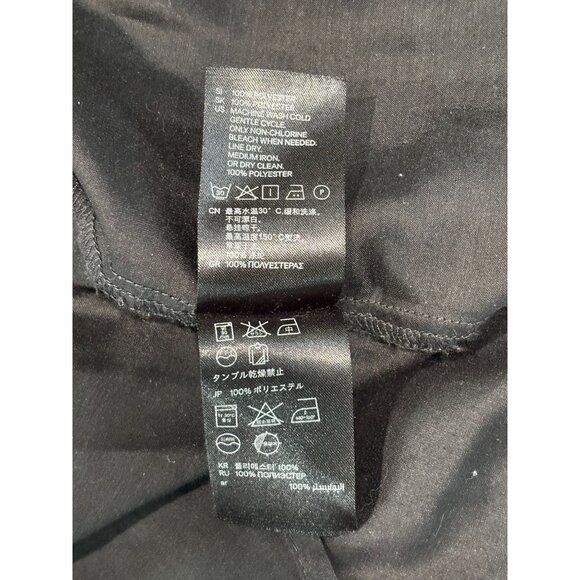 H&M Womens Black Embroidered V-Neck Tunic Size 16 Polyester - Picture 11 of 12